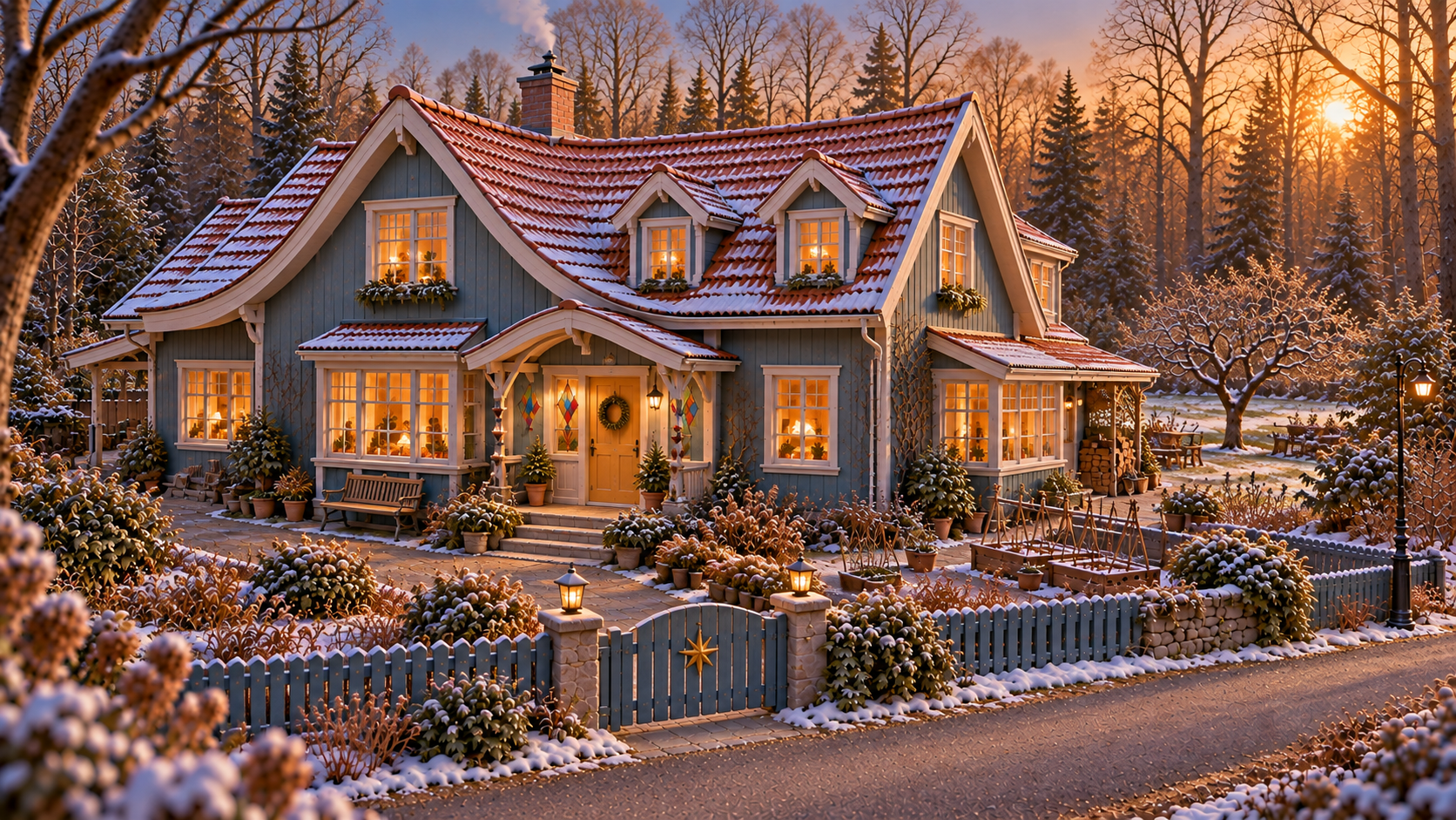 Sweeping Roof